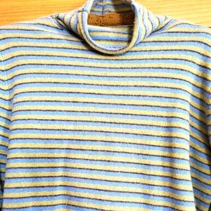 Classic Margaret O'Leary Striped Cashmere Pullover Sweater